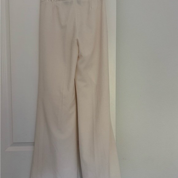 Apostrophe essentials women’s beige cream wide leg trousers dress pants size 2 - Picture 3 of 4